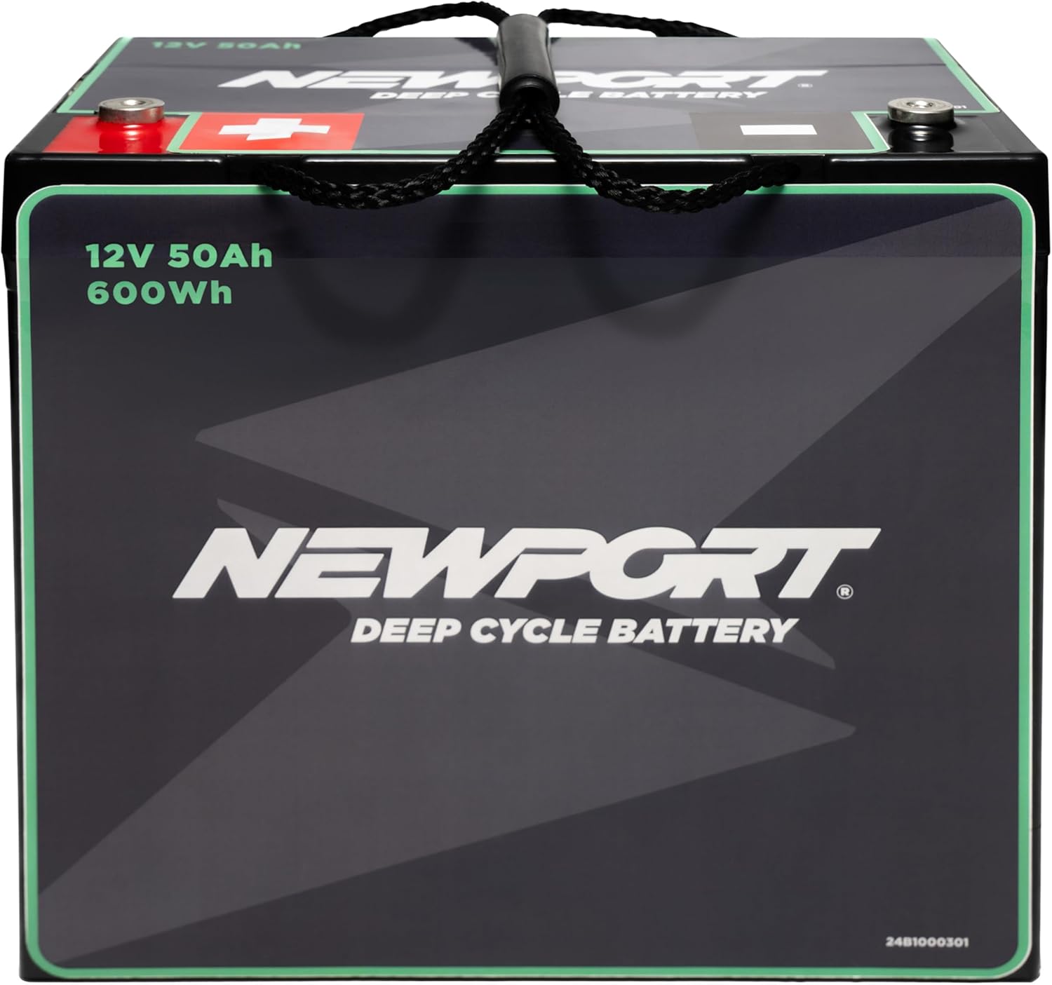 Newport 12V50Ah Deep Cycle Marine Battery for Trolling Motors
