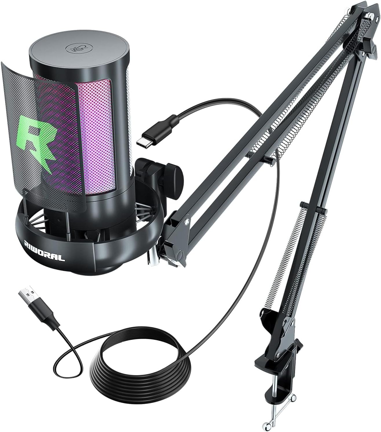 Gaming Microphone Kit USB for Streaming and Podcasting Needs