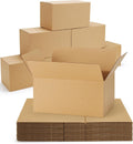 40-Pack Small Shipping Boxes 10x7x5 - Sturdy Corrugated Mailers