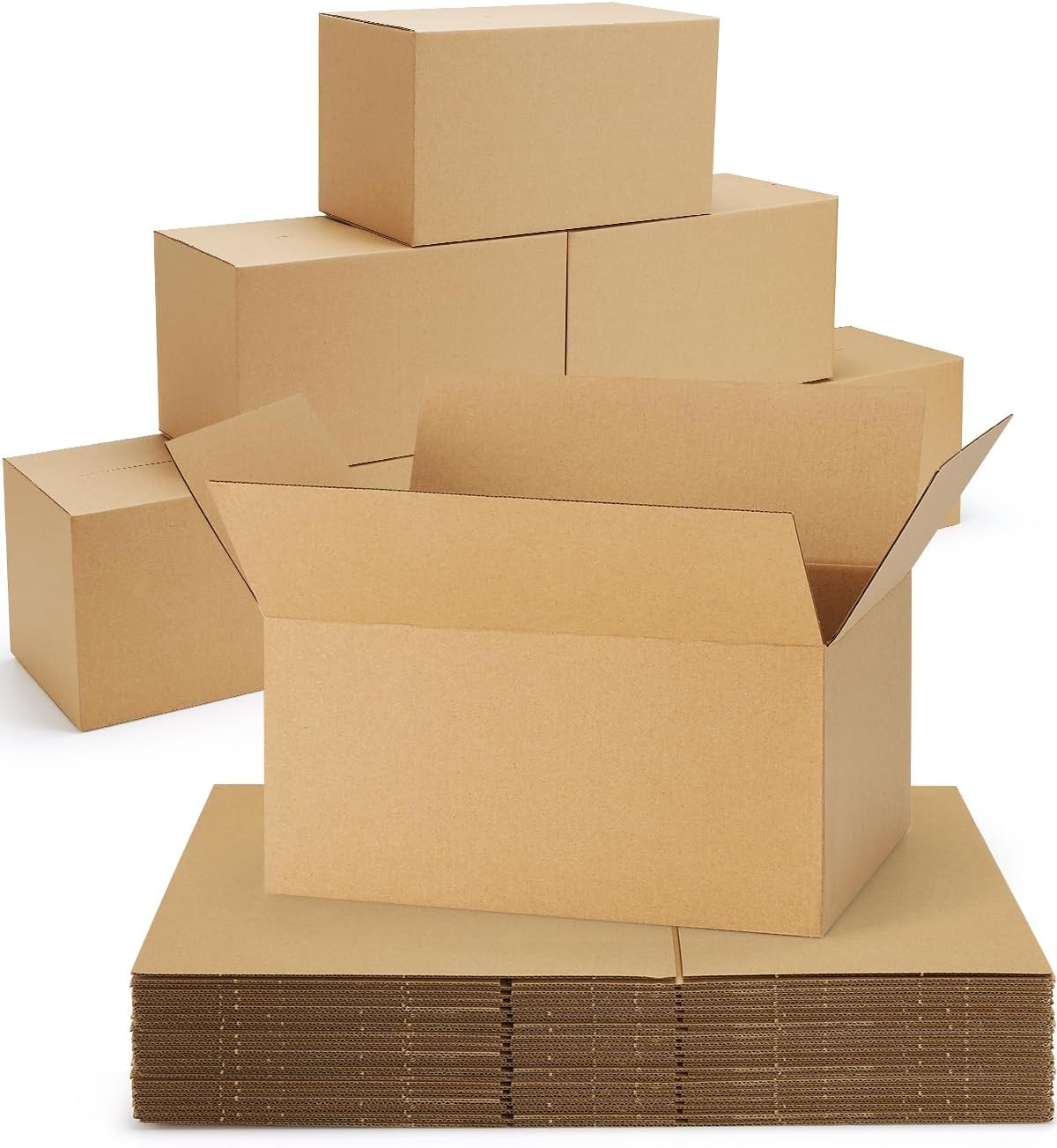 40-Pack Small Shipping Boxes 10x7x5 for Packaging Needs