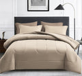 Oversized Queen Comforter Set 7-Piece - All-Season Comfort