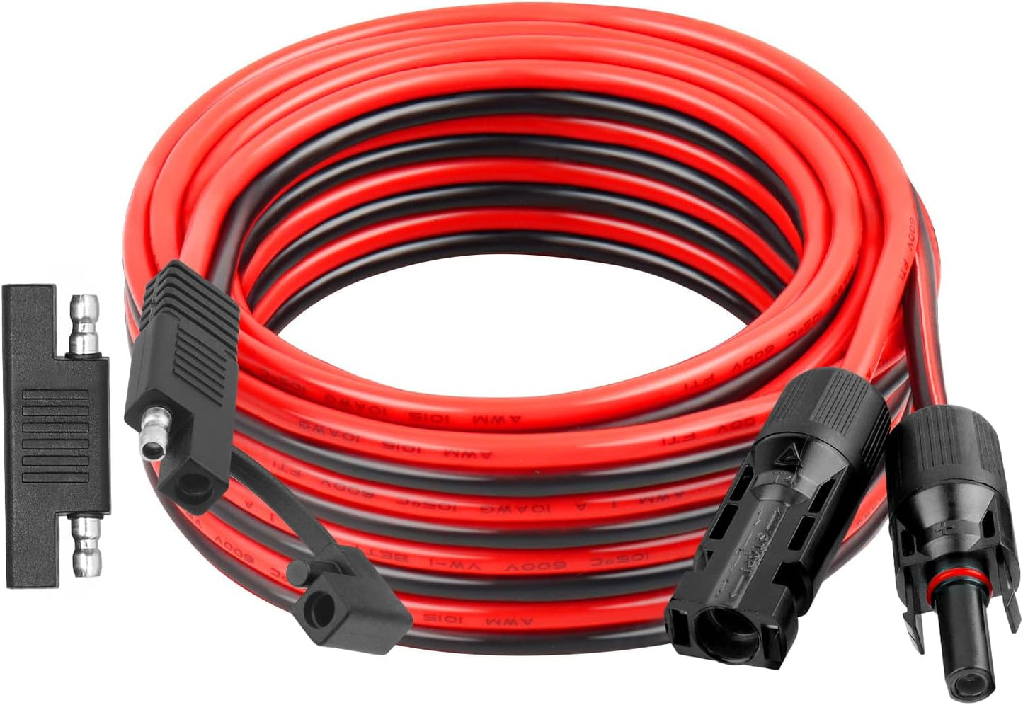 10AWG SAE to Solar Panel Connector Cable 20FT for Power Systems
