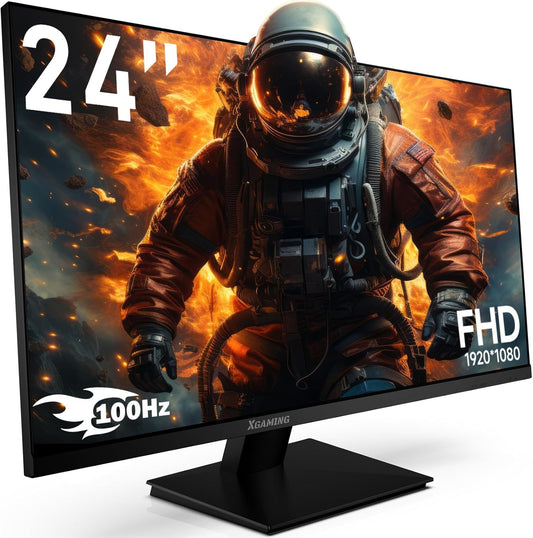 24 FHD 100Hz Ultra Wide Monitor, Eye Care, HDMI, Speakers