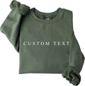Personalized Custom Text Christmas Sweatshirt for Women by LullabyMall