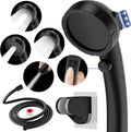 Oil-Rubbed Bronze High Pressure Shower Head with Pause Button - 3