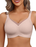 Avidlove Womens Seamless V Mesh Comfort Bralette - Everyday Support