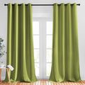 NICETOWN Blackout Curtains 52 x 95 in Fresh Green - Thermal Privacy