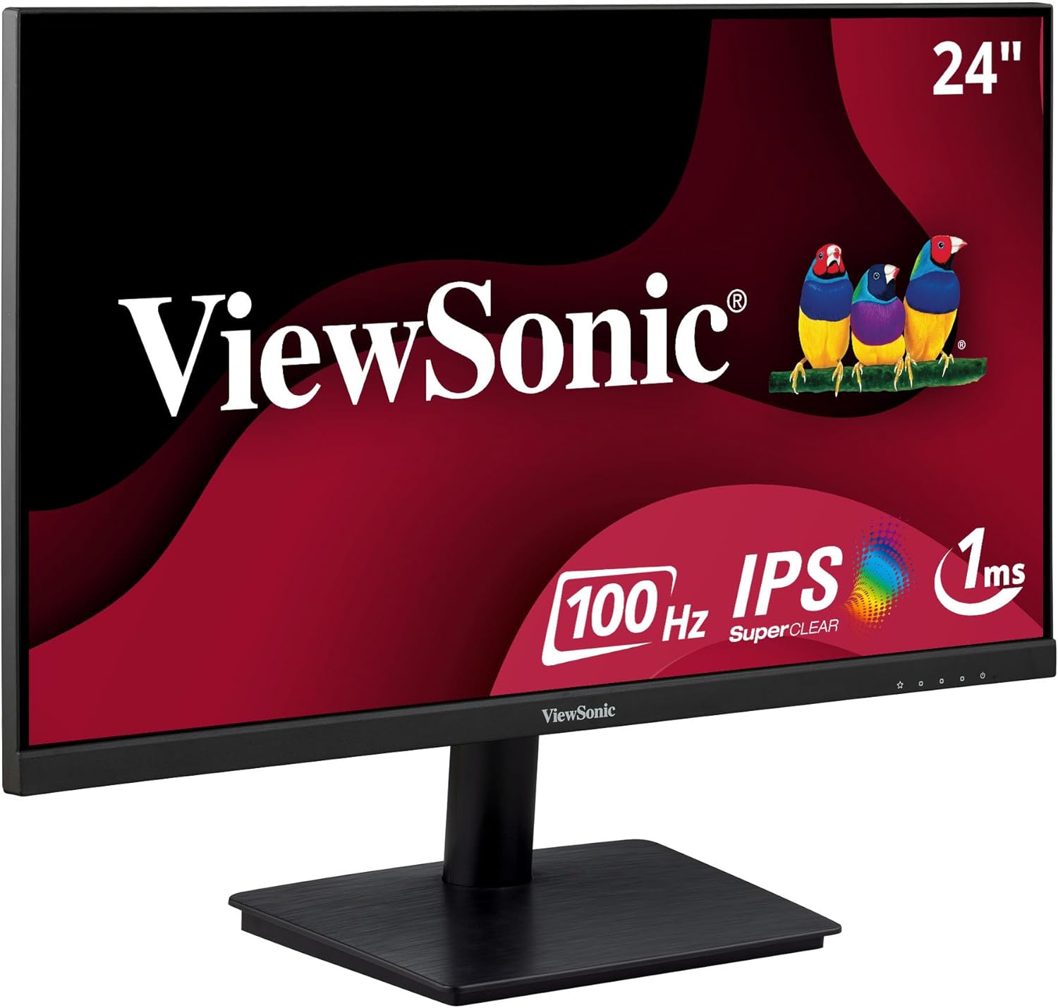 ViewSonic 24 IPS Monitor: Crisp Full HD, Eye Care
