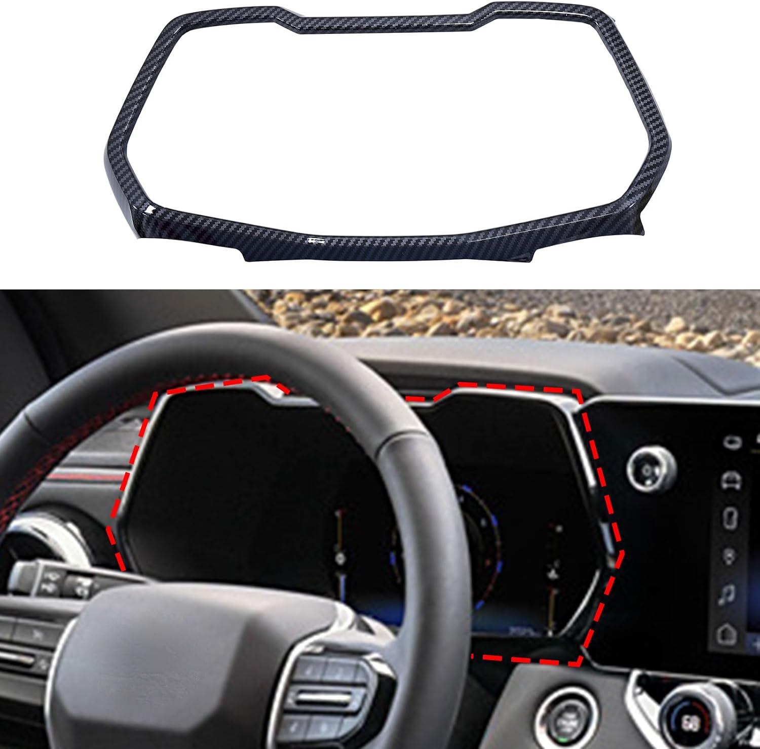 Barong Center Console Dashboard Panel Cover for Colorado/Canyon