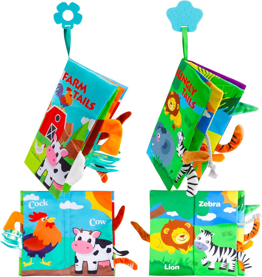 Crinkle Cloth Books: Interactive Sensory Toys for Baby Development