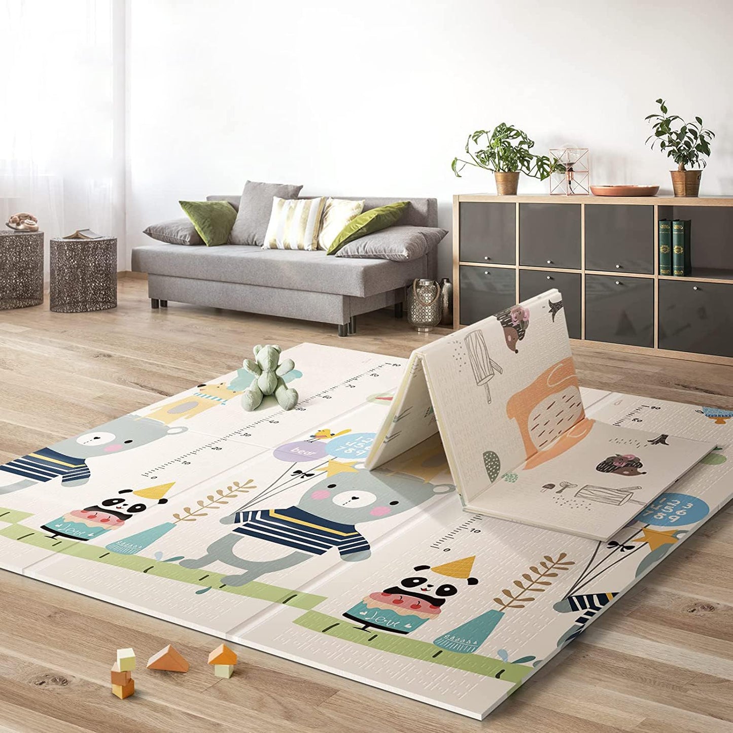 UANLAUO Foldable Baby Play Mat for Safe Play and Learning