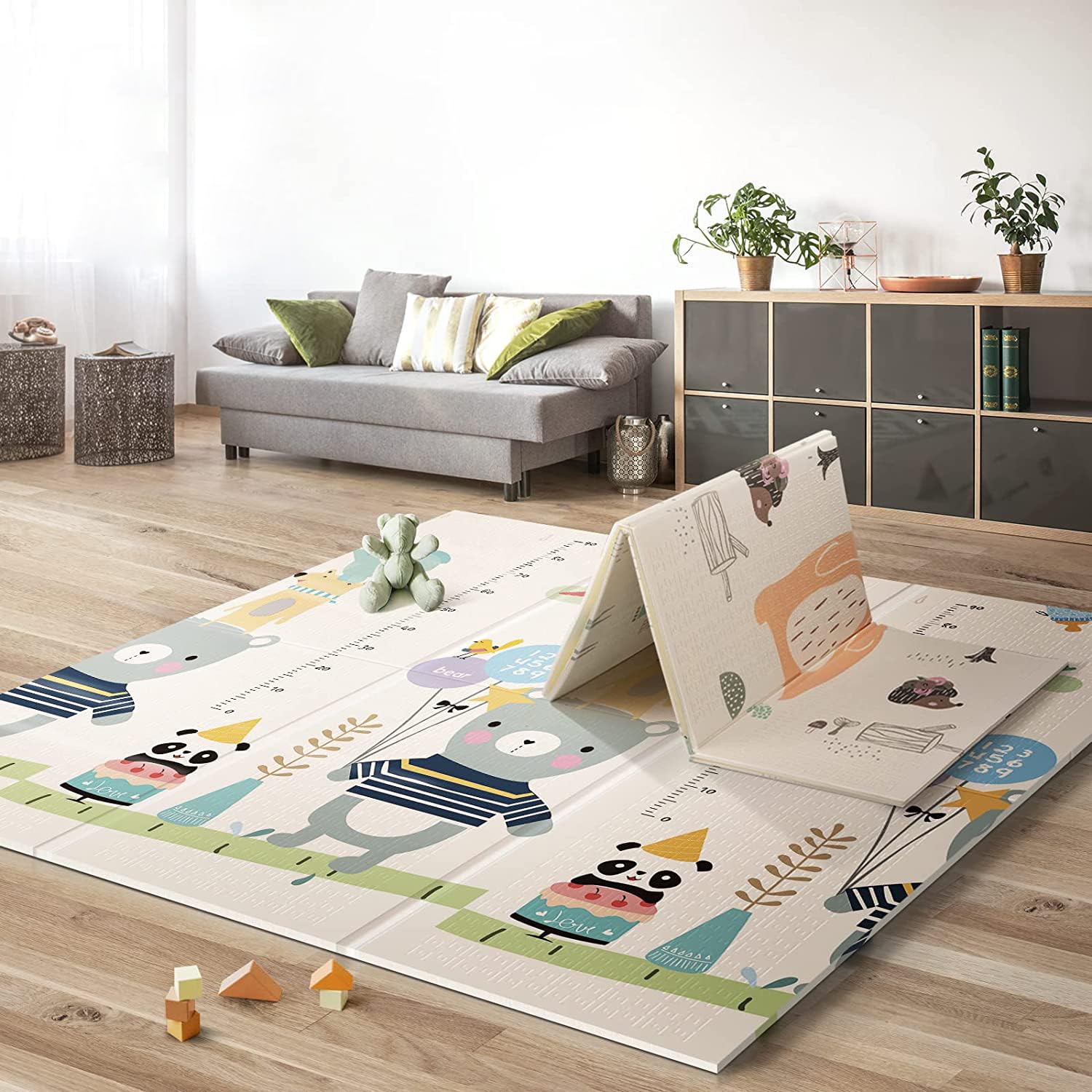 UANLAUO Foldable Baby Play Mat for Safe Play and Learning