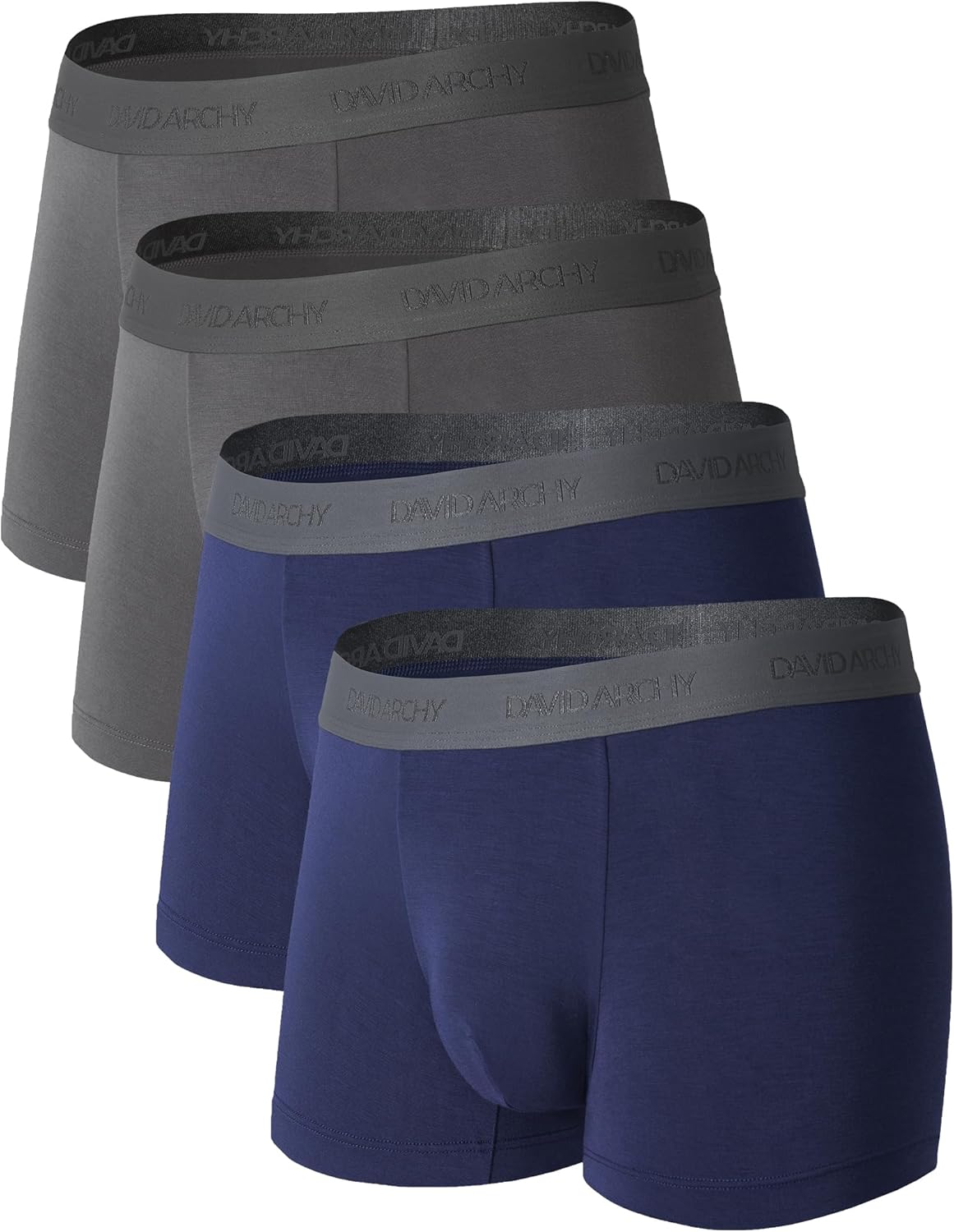 Soft Breathable Rayon Bamboo Mens Trunks Underwear No Fly Pouch