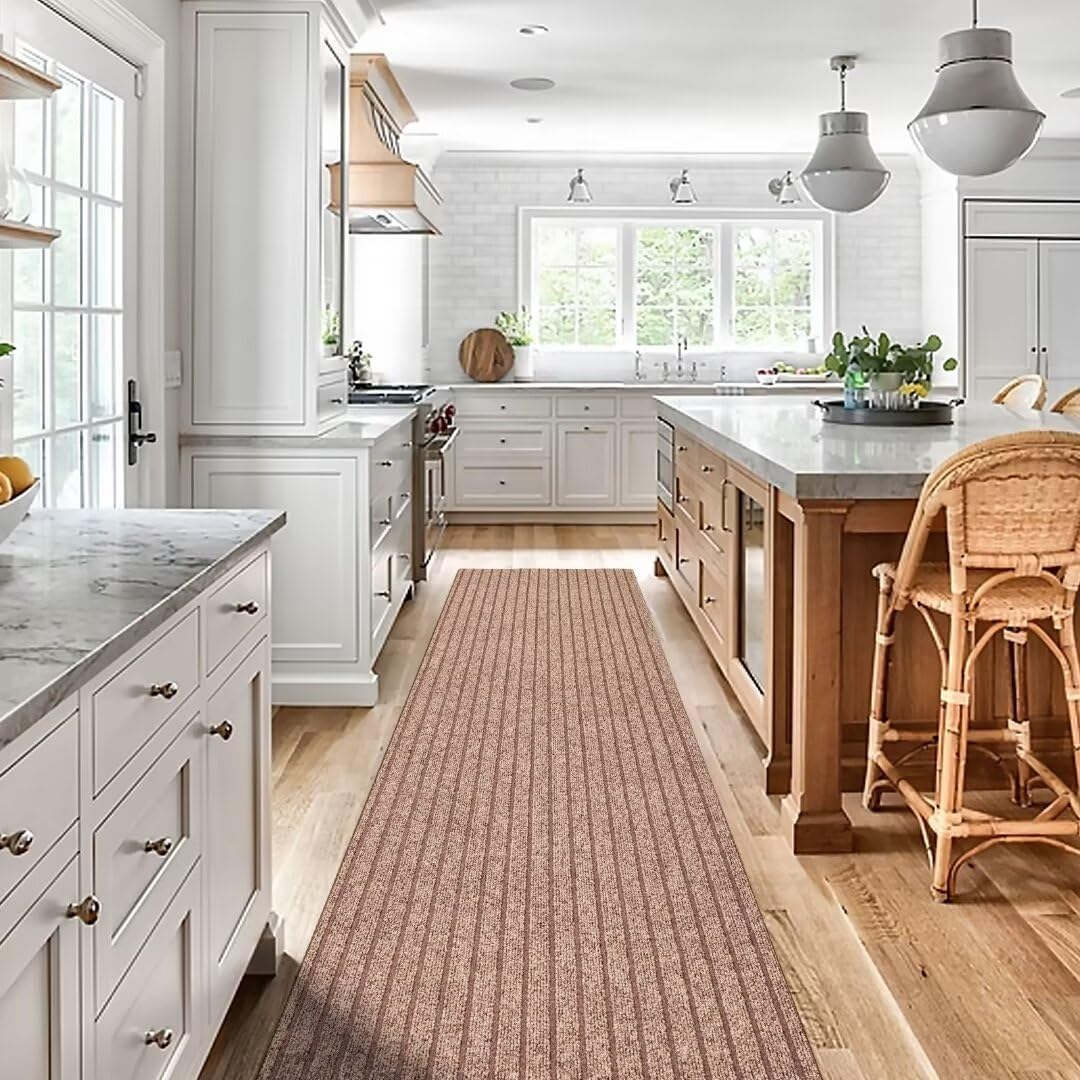 Non-Slip Runner Rug 4ftx57ft for Indoor Outdoor Use