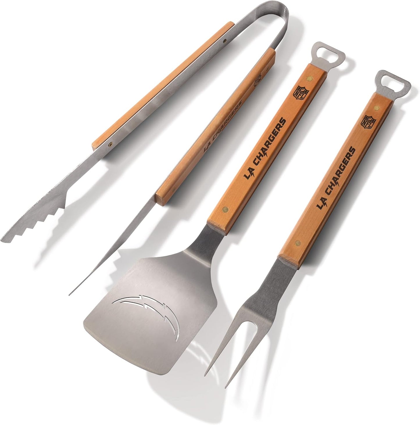YouTheFan NFL Classic 3PC BBQ Grill Set for Ultimate Fans
