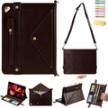 Crossbody Handbag Case for iPad Pro 12.9 in - Protective Vintage