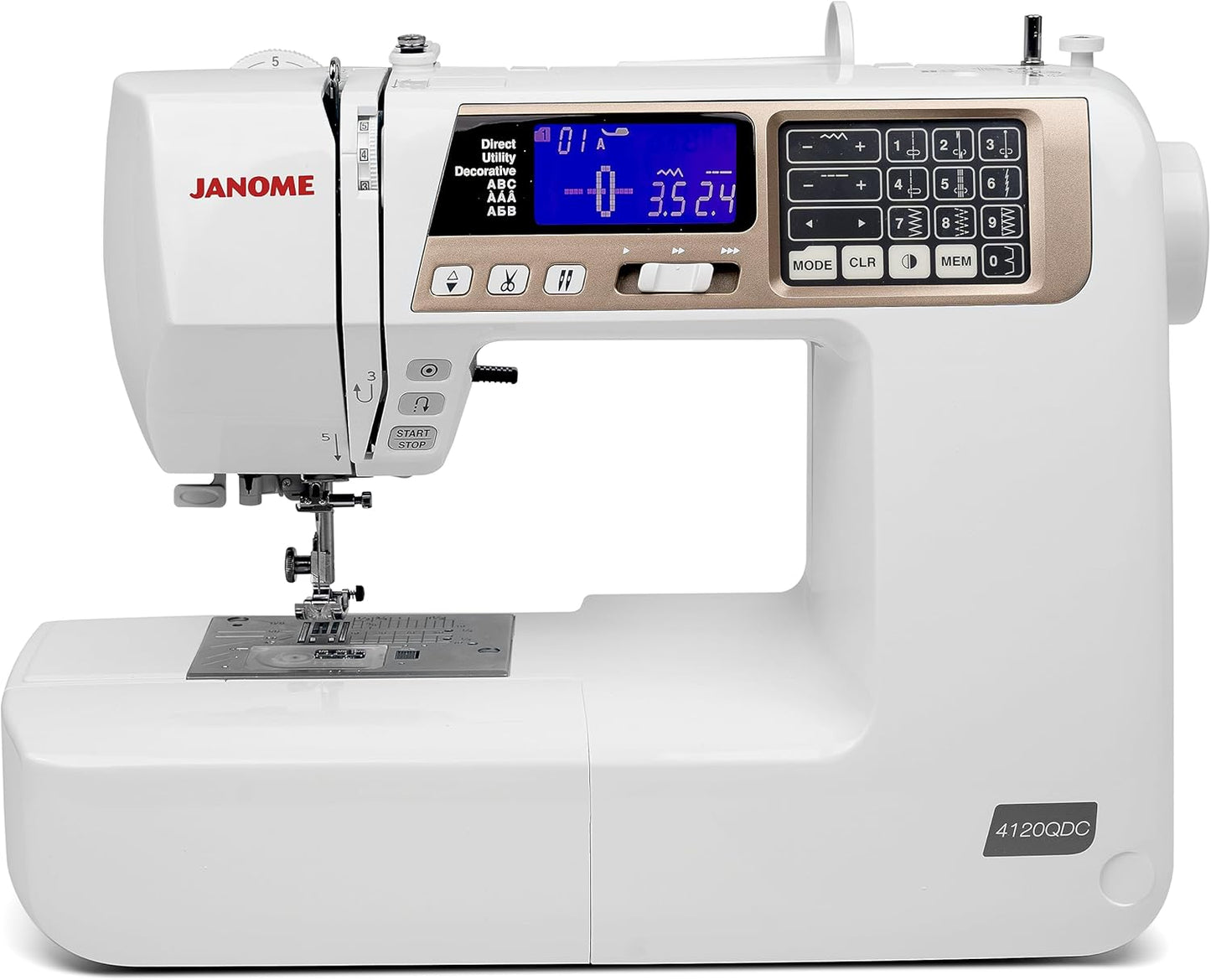 Ultimate Quilting Power: Janome 4120QDC-T + Bonus Kit