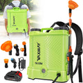 Battery Powered Backpack Sprayer 3.2 Gallon - Cordless 80 PSI Garden