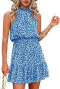 Summer Dress for Women Chiffon Blouses Skirt Spaghetti Sleeveless Yun