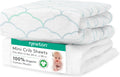 Mini Crib Fitted Sheets 2-Pack - Organic Muslin, Breathable Comfort
