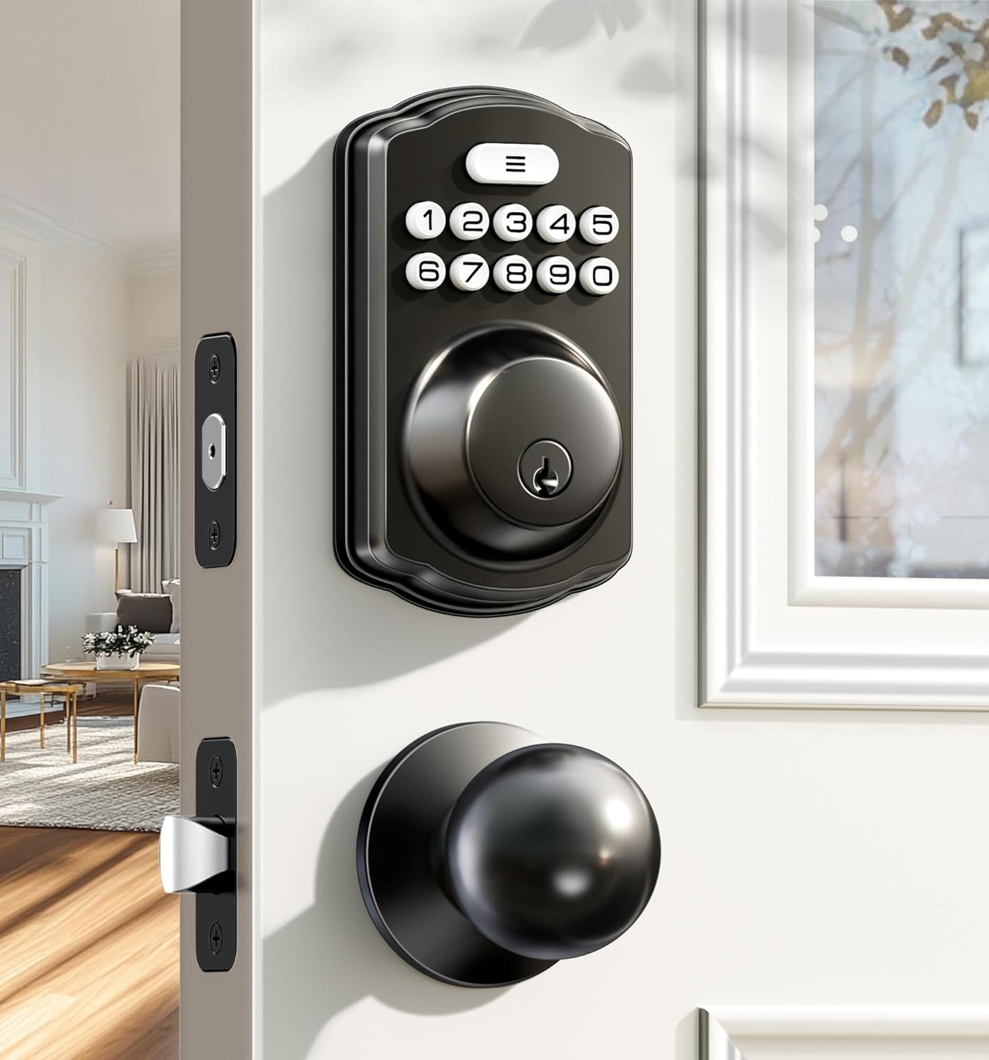 Veise Keyless Entry Door Lock with Electronic Keypad