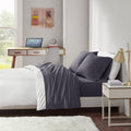 Cotton Blend Jersey Knit Bed Sheet Set Twin - Soft, All Season Comfort