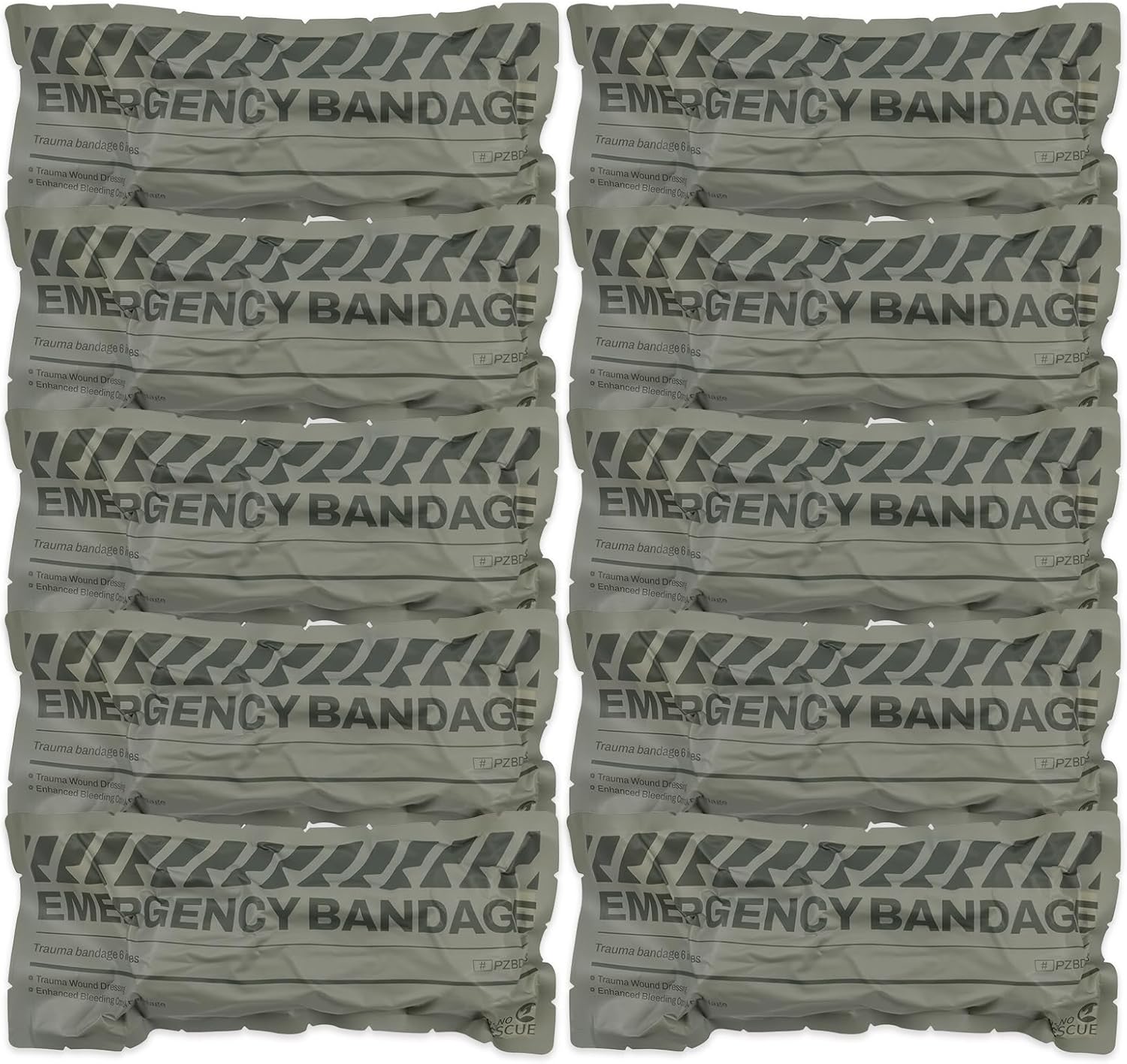 RHINO RESCUE 6in Emergency Compression Bandage for Trauma Care