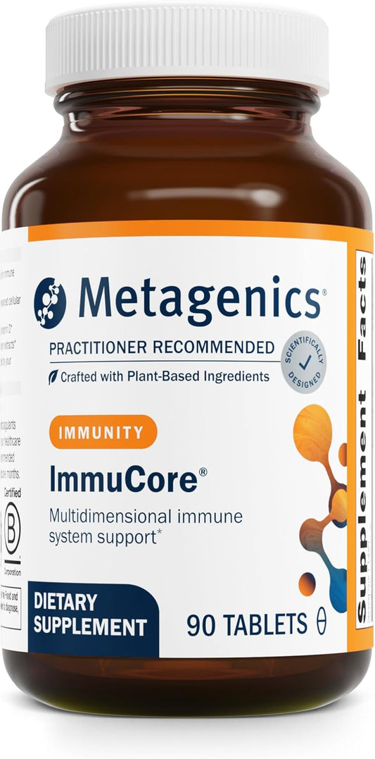 Metagenics ImmuCore Immune Support with Vitamins C, D3, Zinc