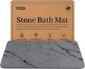 Stone Bath Mat Quick Dry Bath Stone Mat for Bathroom Floor - Fast