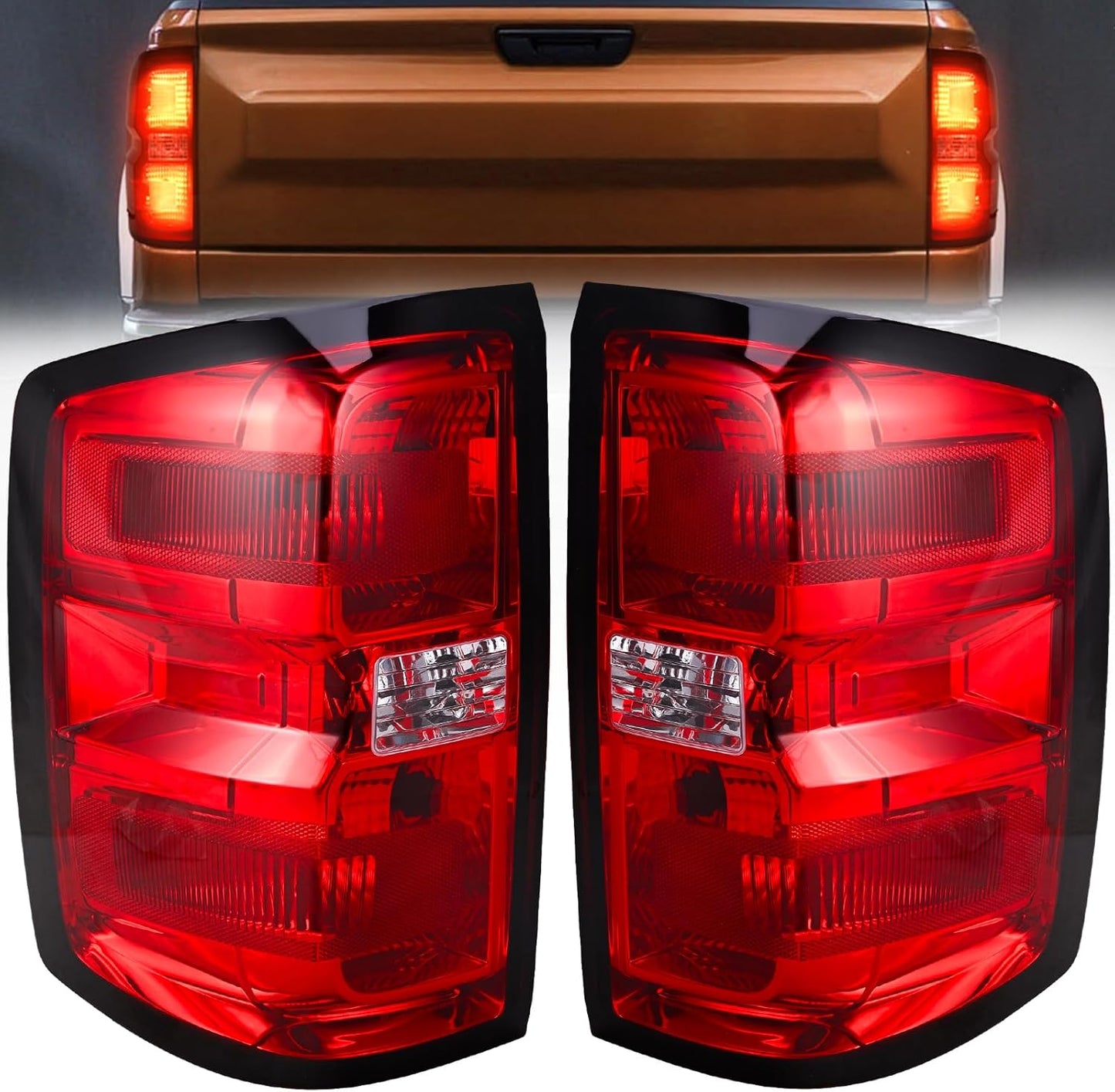 Tail Light Assembly for 2014-2019 Chevy Silverado & GMC Sierra