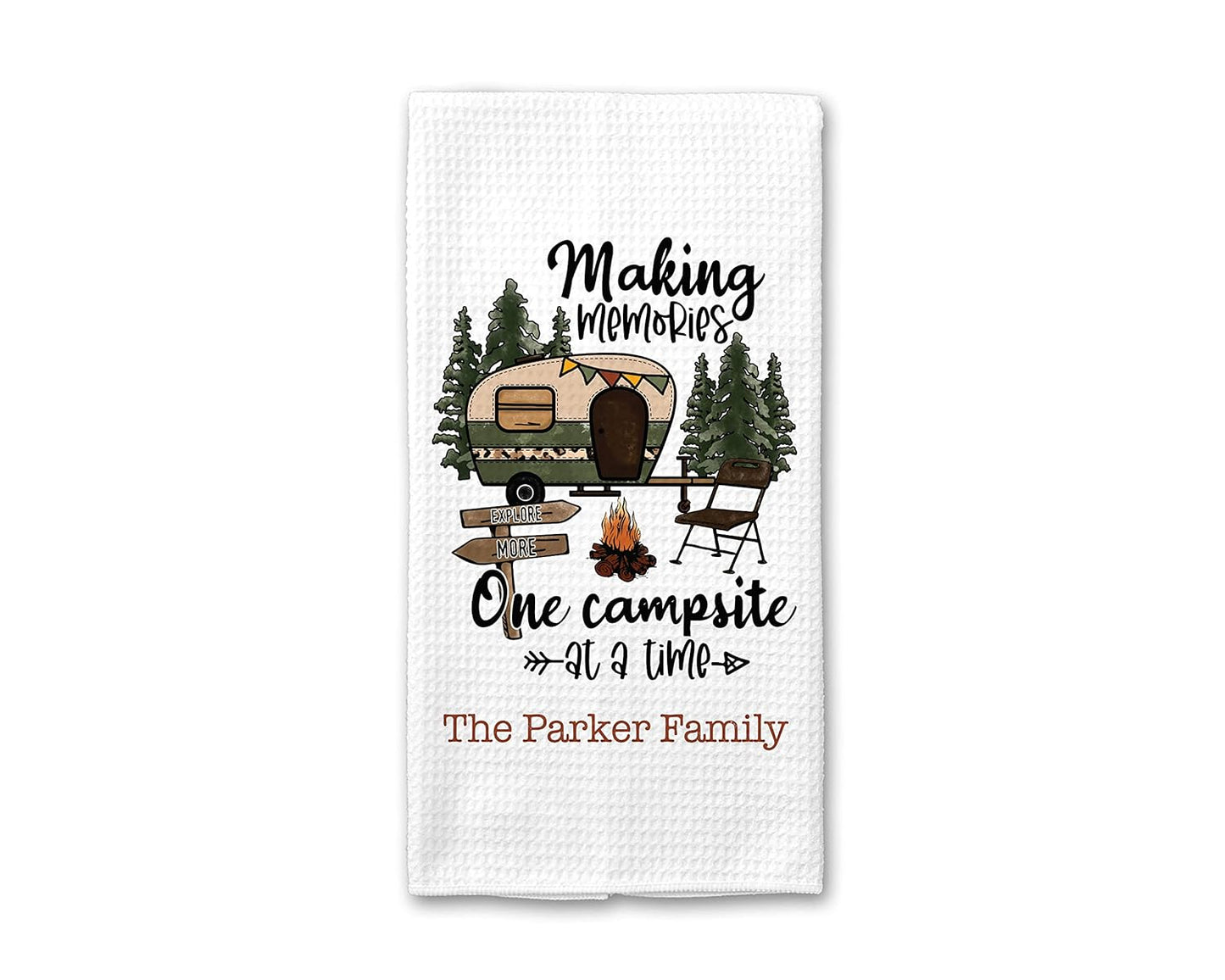 Custom RV Memories Towel by Canary Road
