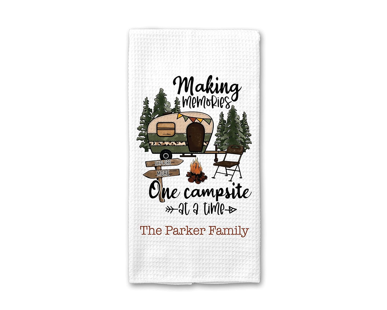 Custom RV Memories Towel by Canary Road
