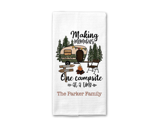 Custom RV Memories Towel by Canary Road