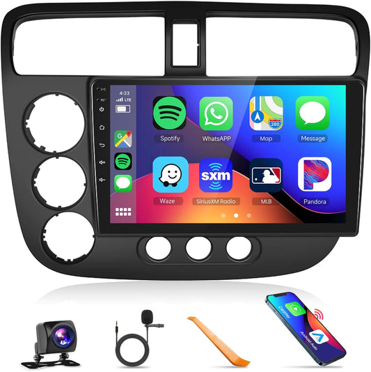 Built-in DSP Car Stereo Radio for Honda Civic 2001-2005