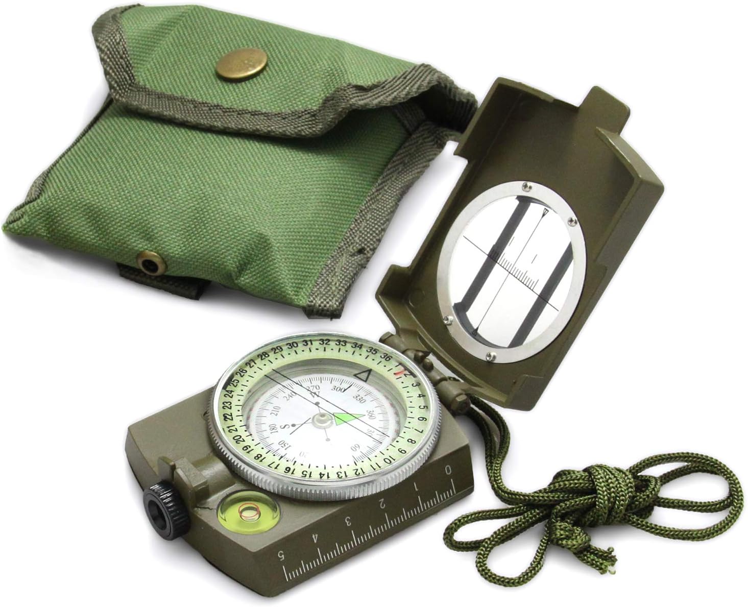 Eyeskey Tactical Survival Compass | Waterproof & Impact-Resistant | Ideal for Hiking