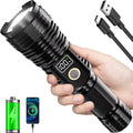 990000LM Rechargeable Flashlight - Ultra Bright
