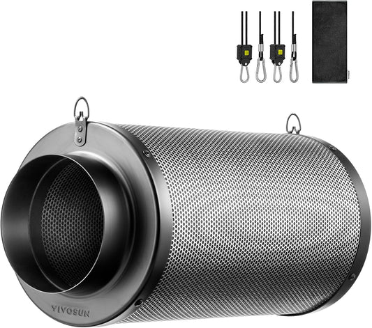 VIVOSUN 4 Inch Carbon Filter: Eliminate Grow Tent Odors!