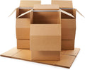 Wardrobe Clothing Moving Boxes with Bar, 6 Pack - Hanging Movers' Box