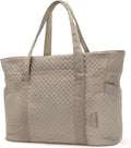 Crush Tote Bag for Women 20L Puffer Work Tote - Quilted Travel Tote