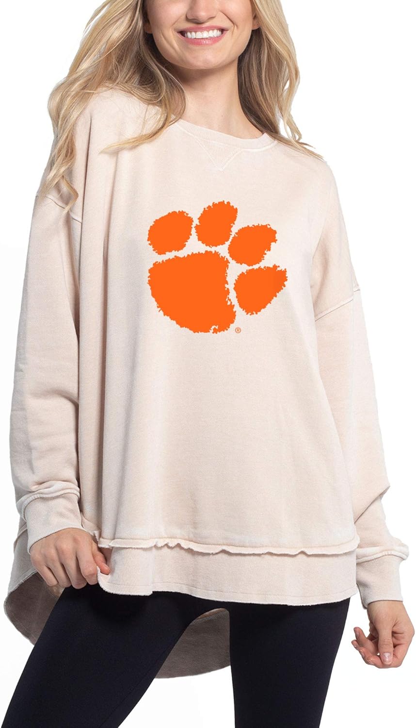 Chicka-d Women's Burnout Campus Pullover for Team Spirit
