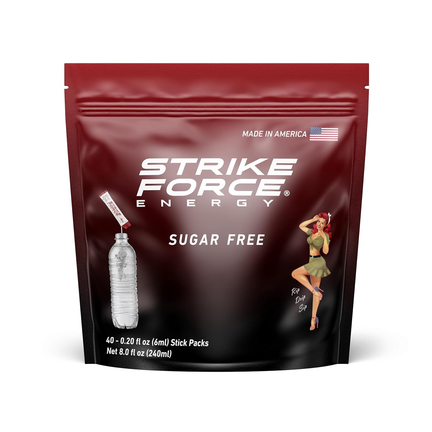 Strike Force Energy Drink Mix - Healthy Energy Boost Anytime