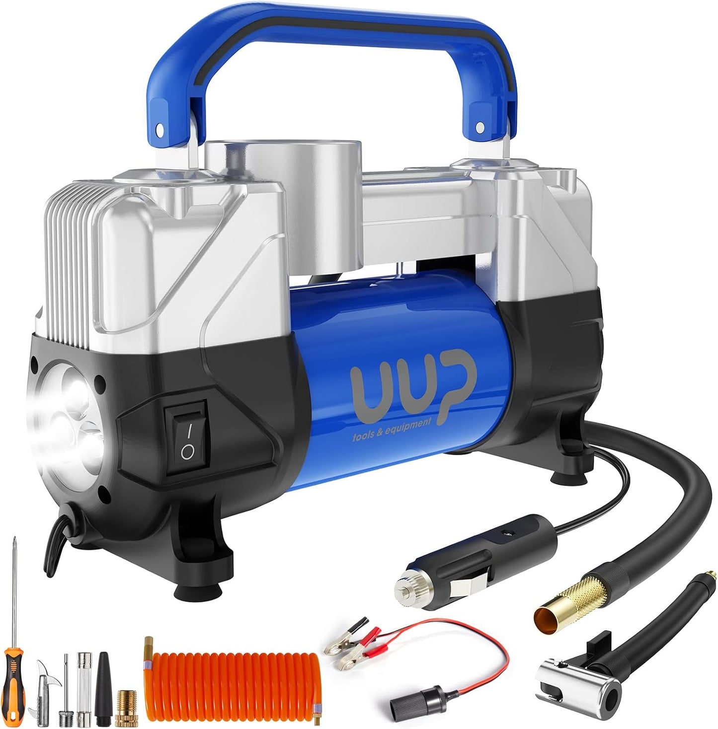 Tire Inflator Air Compressor 150PSI Heavy Duty Portable Pump