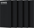 5 Pack Acoustic Panels for Sound Proofing and Aesthetic Appeal