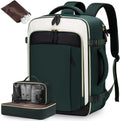 40L Travel Backpack for Women - Carry On Weekender with Laptop
