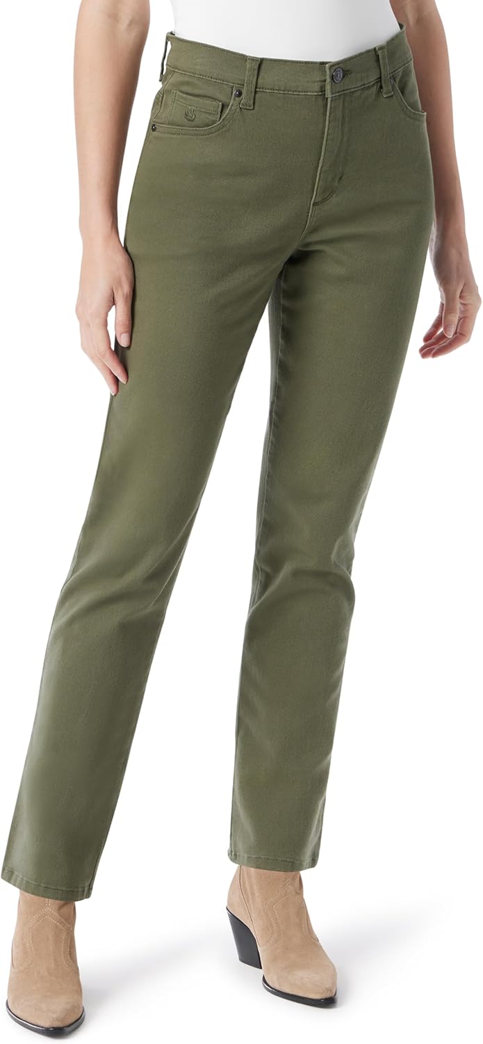 Gloria Vanderbilt Women's Amanda Classic High Rise Tapered Jean