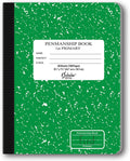 Grade 1 Primary Composition Notebook - Skip Line Ruling
