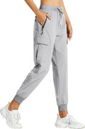 Women's Cargo Joggers Lightweight Quick Dry Hiking Pants - Travel Fit