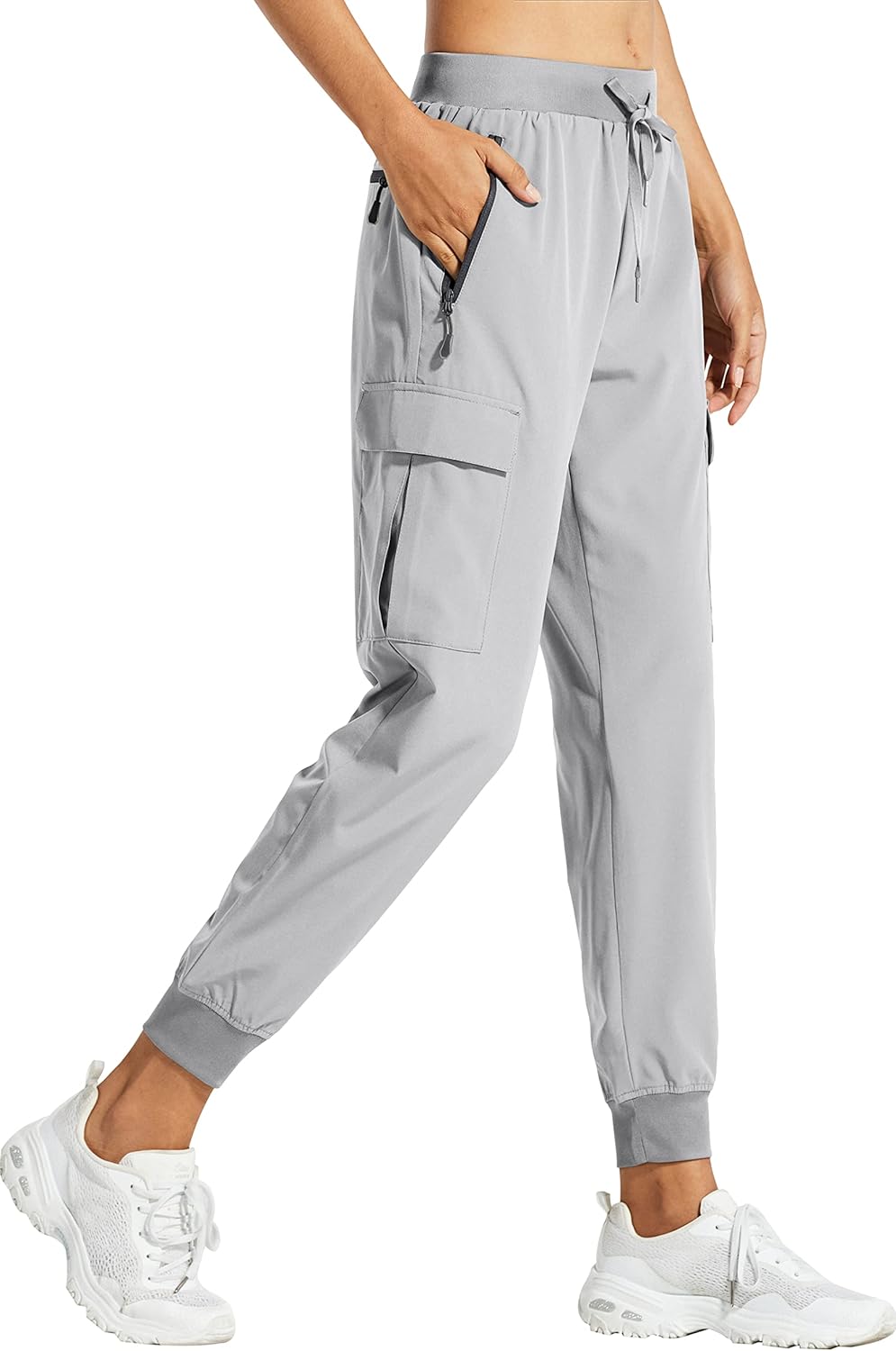 Libin Women's Cargo Joggers Lightweight Quick Dry Hiking Pants