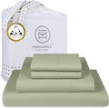 Threadmill Egyptian Cotton King Sheets Set - Cooling Sateen Comfort