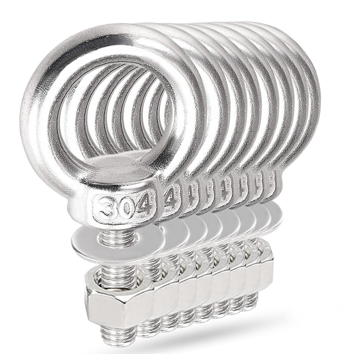 Heavy Duty Lifting Shoulder Eye Bolts for Indoor Outdoor Use